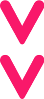 SETA BAIXO ROSA